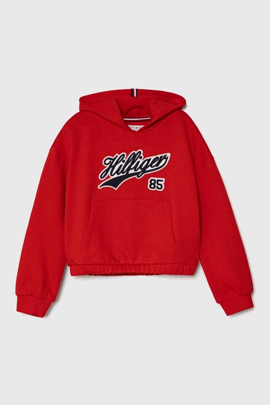 Παιδική μπλούζα Tommy Hilfiger εφαρμογή κόκκινο KG0KG07721.PPYH