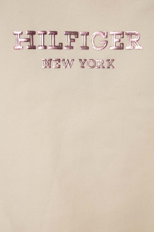Dziewczynka Tommy Hilfiger bluza dziecięca KG0KG07722.128.176.PPYH beżowy