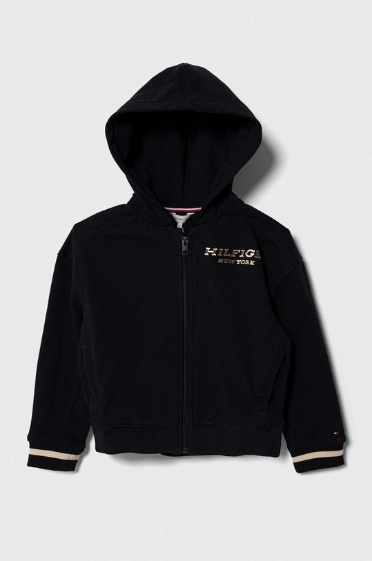 Tommy Hilfiger bluza dziecięca z kapturem granatowy KG0KG07723.116.122.PPYH