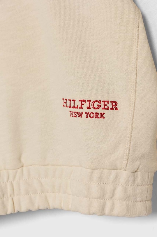 Κοριτσίστικα Παιδική βαμβακερή μπλούζα Tommy Hilfiger KG0KG07726.PPYH μπεζ