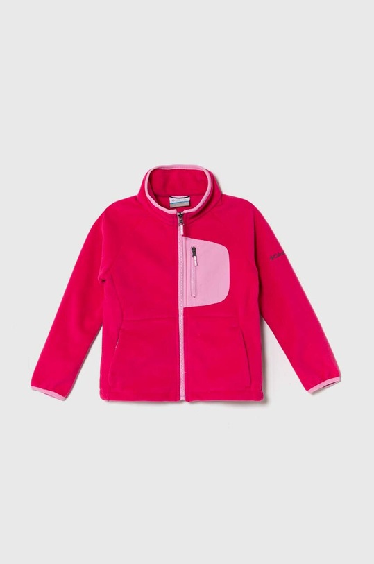 Columbia bluza polarowa dziecięca Fast Trek III Fleec bez kaptura różowy 1887852.G.PPYH
