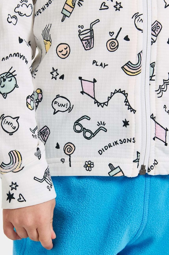 Девочка Детская кофта Didriksons JADIS PR KIDS FZ 505299 белый