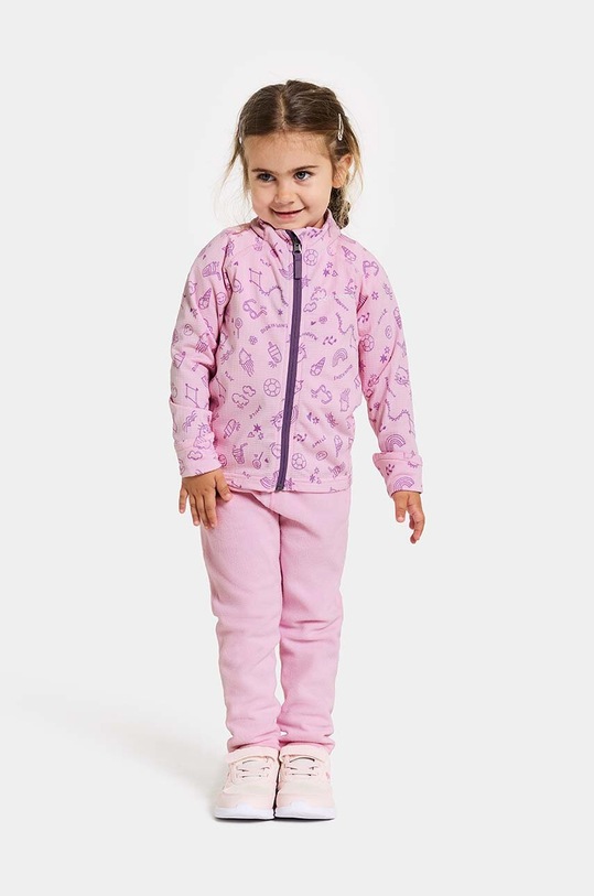 Didriksons bluza dziecięca JADIS PR KIDS FZ 505299 fioletowy