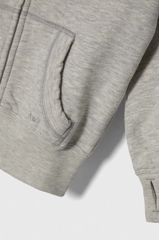 Dievča Detská mikina Abercrombie & Fitch KI252.4045 sivá