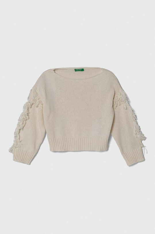 Παιδικό πουλόβερ United Colors of Benetton άλλο μπεζ 104FC106G.G.Seasonal