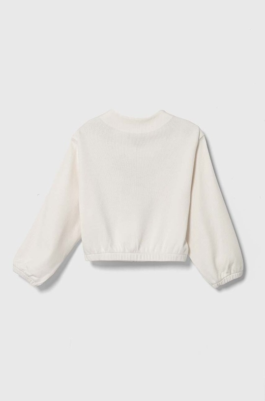 Detská bavlnená mikina Emporio Armani 3D3B09.3J5TZ biela SS24