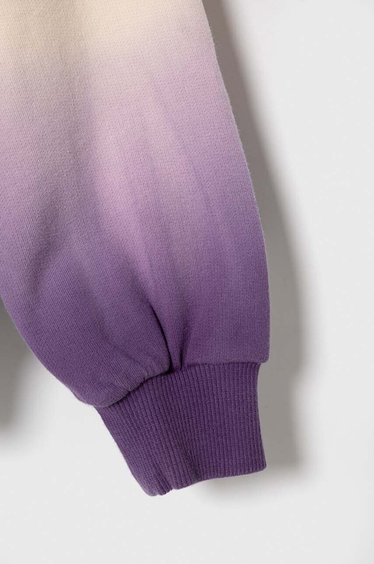 Dziewczynka United Colors of Benetton bluza bawełniana dziecięca 3J68C10HY.G.Seasonal fioletowy