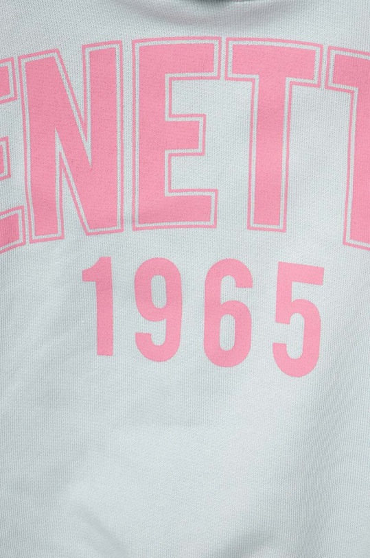 Dziewczynka United Colors of Benetton bluza bawełniana dziecięca 3J68C203I.G.Seasonal niebieski