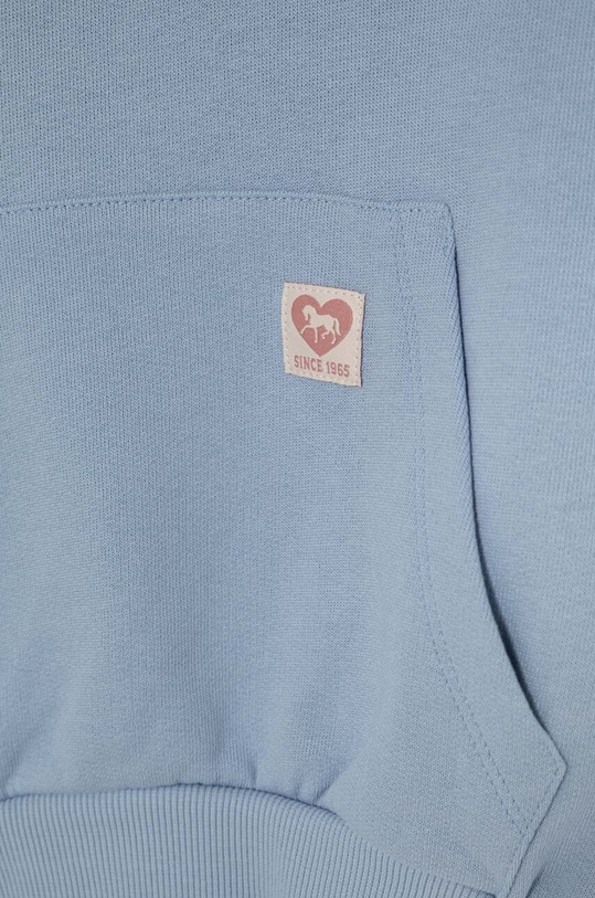 Dziewczynka United Colors of Benetton bluza bawełniana dziecięca 3J68C203K.G.Seasonal niebieski