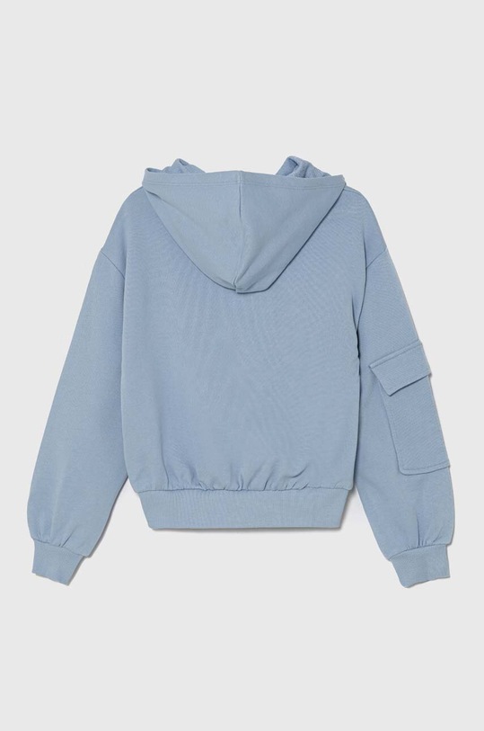 United Colors of Benetton bluza bawełniana dziecięca 3J68C203K.G.Seasonal niebieski SS24