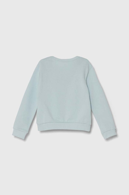 United Colors of Benetton bluza bawełniana dziecięca 3J70G10D3.P.Seasonal niebieski SS24