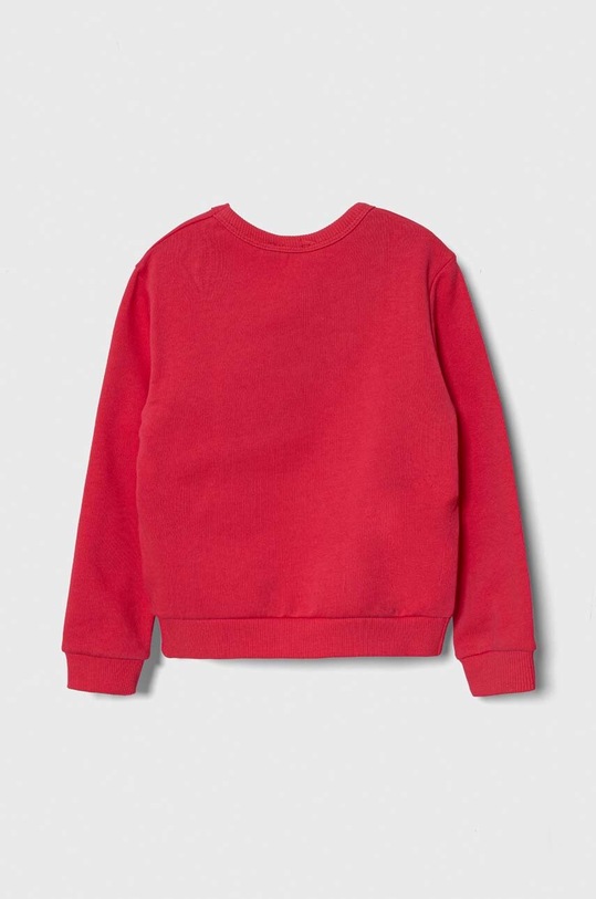 United Colors of Benetton bluza bawełniana dziecięca 3J70G10D3.P.Seasonal różowy SS24