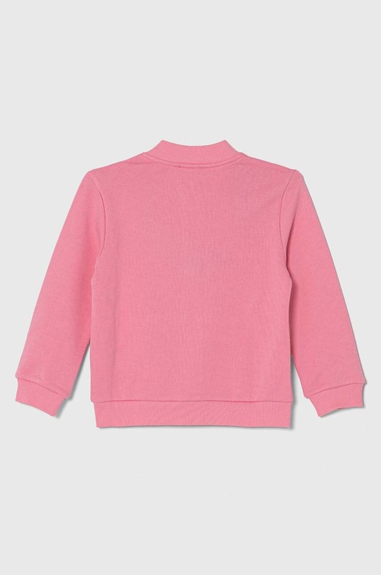 United Colors of Benetton bluza bawełniana dziecięca 3J70G502U.P.Seasonal różowy SS24