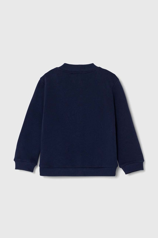 United Colors of Benetton bluza bawełniana dziecięca 3J70G502U.P.Seasonal granatowy SS24