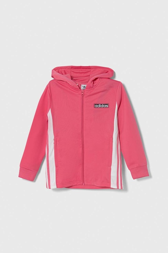 Dječja dukserica adidas Originals IN2115 roza SS24