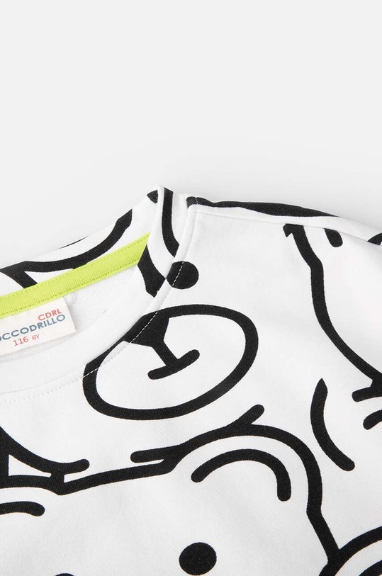 Coccodrillo bluza dziecięca biały WC4132101JPK