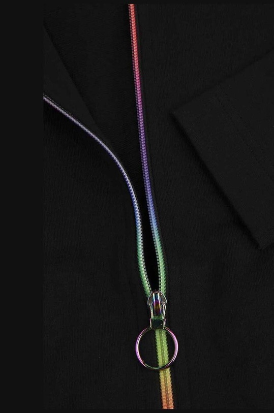 Dječja pamučna dukserica Coccodrillo crna WC4132401JPK