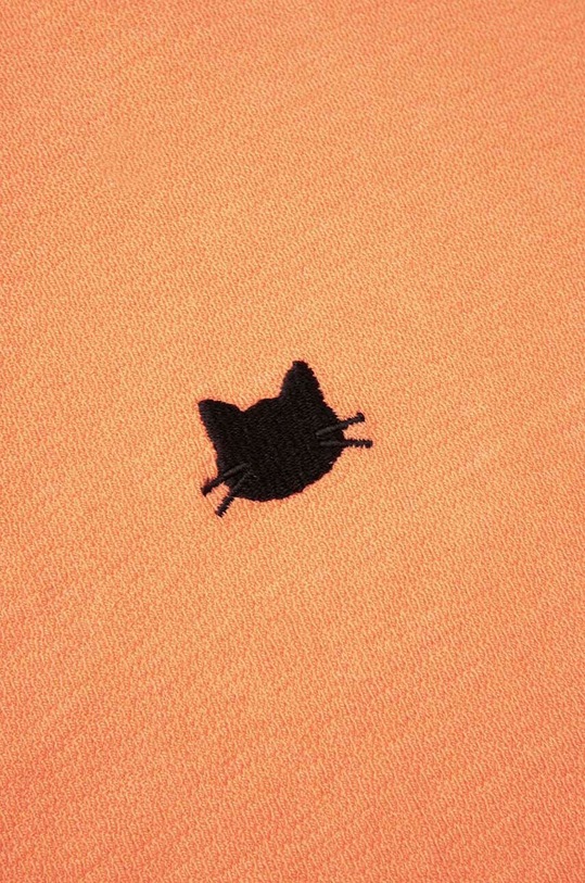 Dětská bavlněná mikina Coccodrillo WC4132102CEK oranžová
