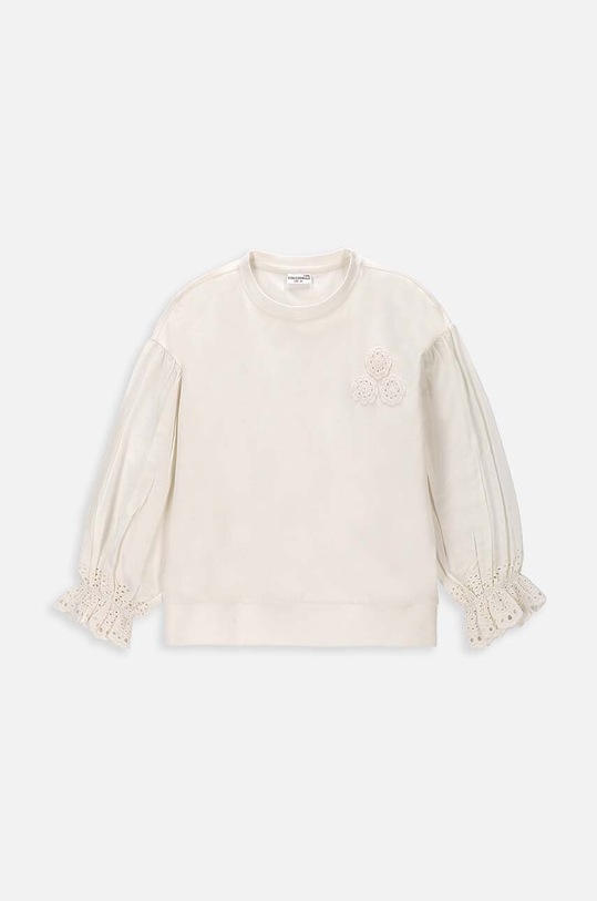 Coccodrillo bluza dziecięca WC4143102GEJ beżowy SS24