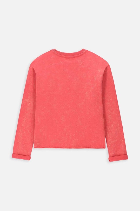 Dětská bavlněná mikina Coccodrillo WC4132101OWJ červená SS24