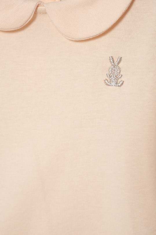 Dziewczynka United Colors of Benetton body bawełniane niemowlęce 3I9WMB112.W.Seasonal pomarańczowy