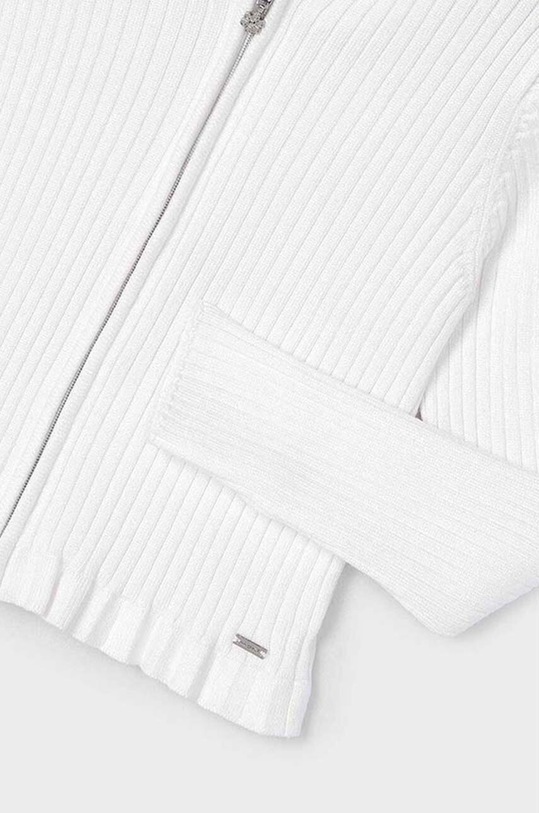 Dziewczynka Mayoral sweter dziecięcy 3355.6E.Mini.PPYH biały