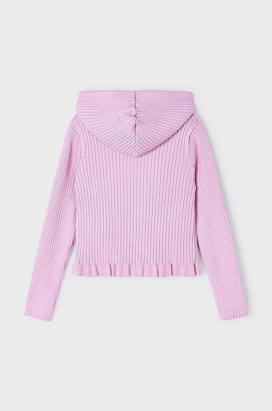 Dziewczynka Mayoral sweter dziecięcy 3355.6E.Mini.PPYH fioletowy