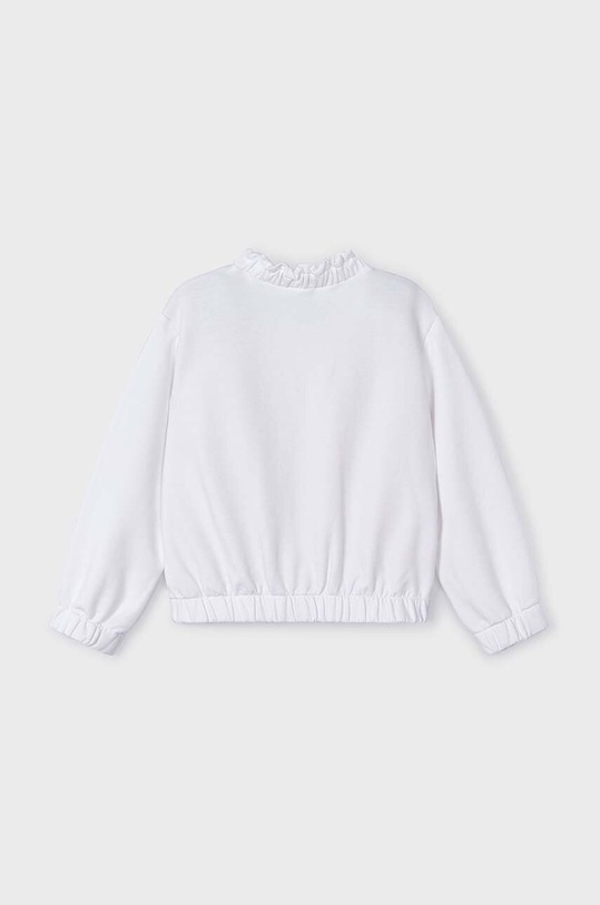 Mayoral bluza dziecięca 3476.6F.Mini.PPYH biały SS24