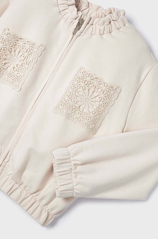 Mayoral bluza dziecięca beżowy 3476.6F.Mini.PPYH