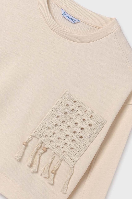 DÍVKA Dětská mikina Mayoral 6455.8E.Junior.PPYH oranžová