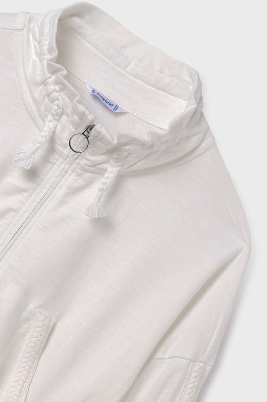 Девочка Детская хлопковая кофта Mayoral 6461.8C.Junior.PPYH бежевый