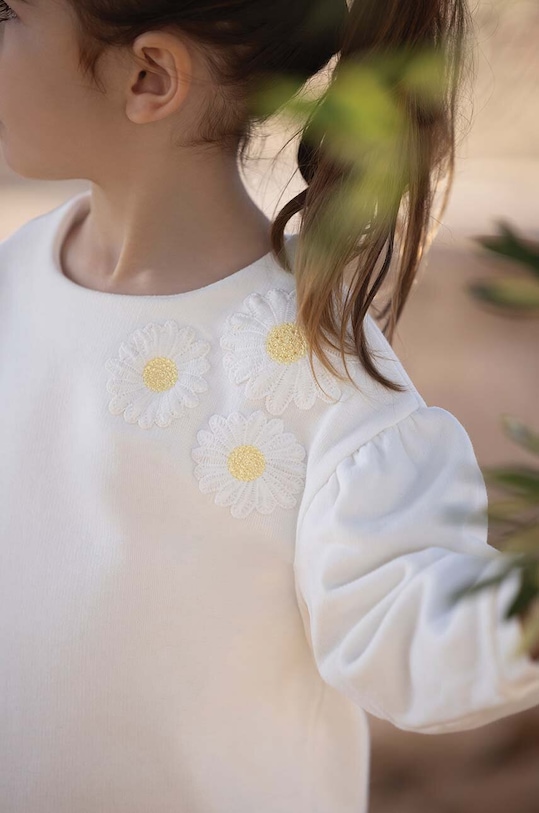 Дитяча бавовняна кофта Tartine et Chocolat TY15011.104 бежевий