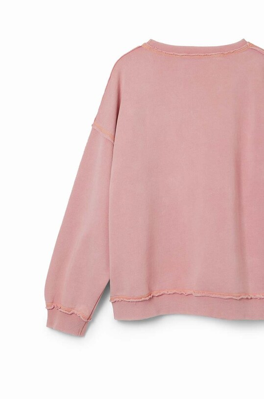 Дитяча бавовняна кофта Desigual 24SGSK12 рожевий