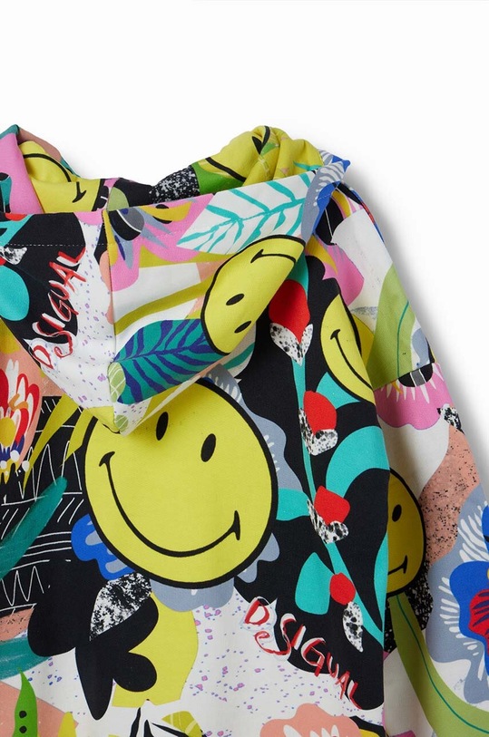 Desigual bluza bawełniana dziecięca multicolor 24SGSK11