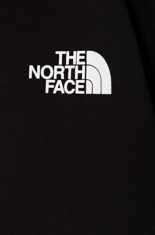 Dziewczynka The North Face bluza dziecięca NEW CUTLINE CREW FLEECE NF0A877P czarny