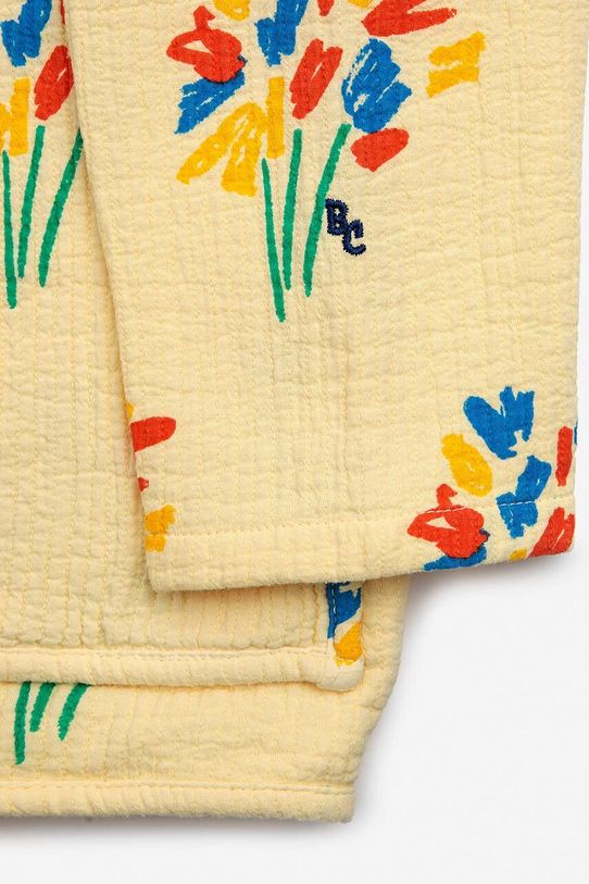 Bobo Choses bluza bawełniana dziecięca 124AC139 żółty