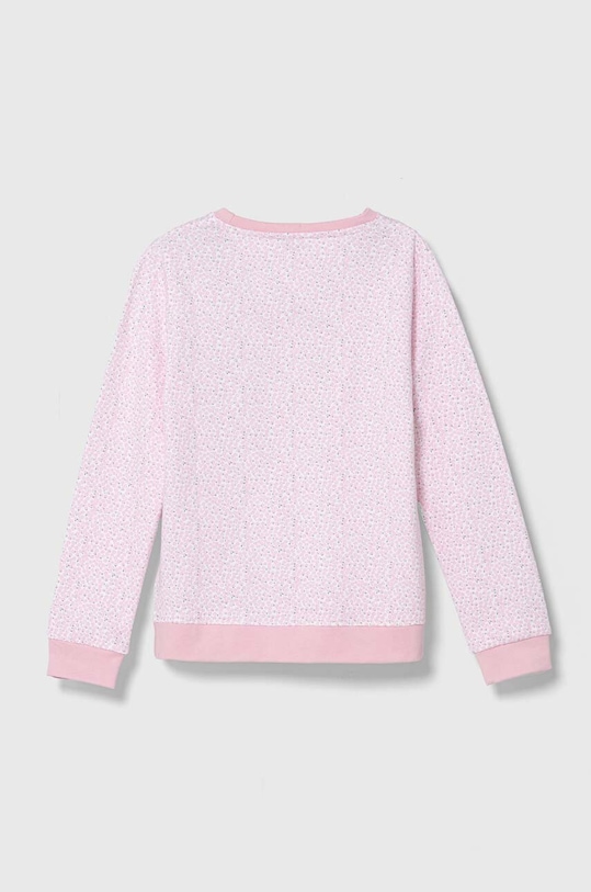 Guess hanorac de bumbac pentru copii J4GQ01.KA6R3.PPYH roz SS24
