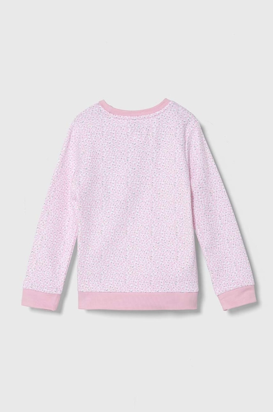 Dětská bavlněná mikina Guess K4GQ01.KA6R3.PPYH růžová SS24