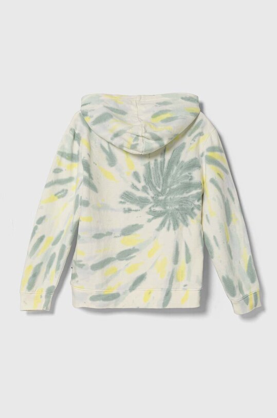Vans bluza dziecięca SPIRAL TIE DYE HOODIE VN000G8ECJL zielony SS24