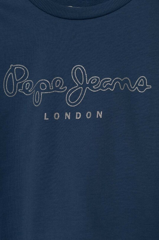 Κοριτσίστικα Παιδική βαμβακερή μπλούζα Pepe Jeans ROSE PG581319 μπλε