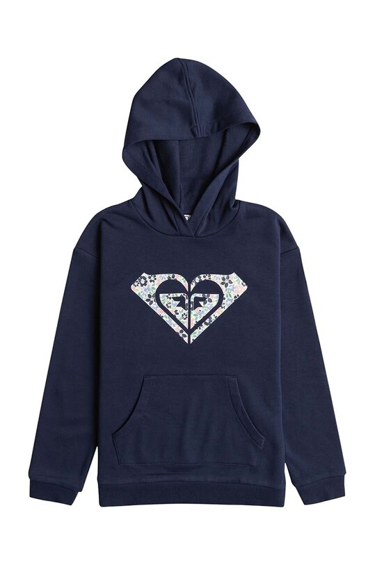 Roxy bluza dziecięca SURFFEELHOODTER z kapturem granatowy ERGFT03938