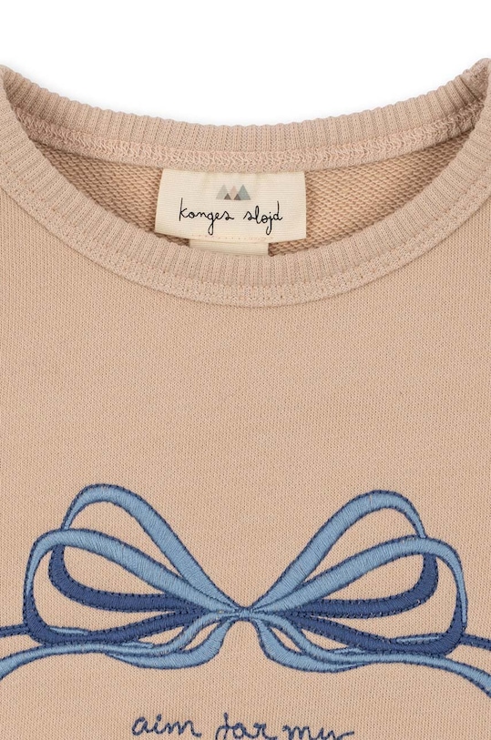 Konges Sløjd bluza dziecięca brązowy KS101138