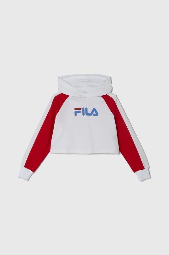 Παιδική μπλούζα Fila LALENDORF με μοτίβο λευκό FAT0492