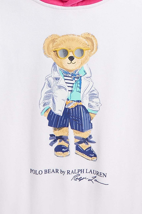 DÍVKA Dětská mikina Polo Ralph Lauren 313926018001 bílá