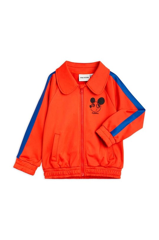 Mini Rodini bluza dziecięca 2412010742 czerwony SS24