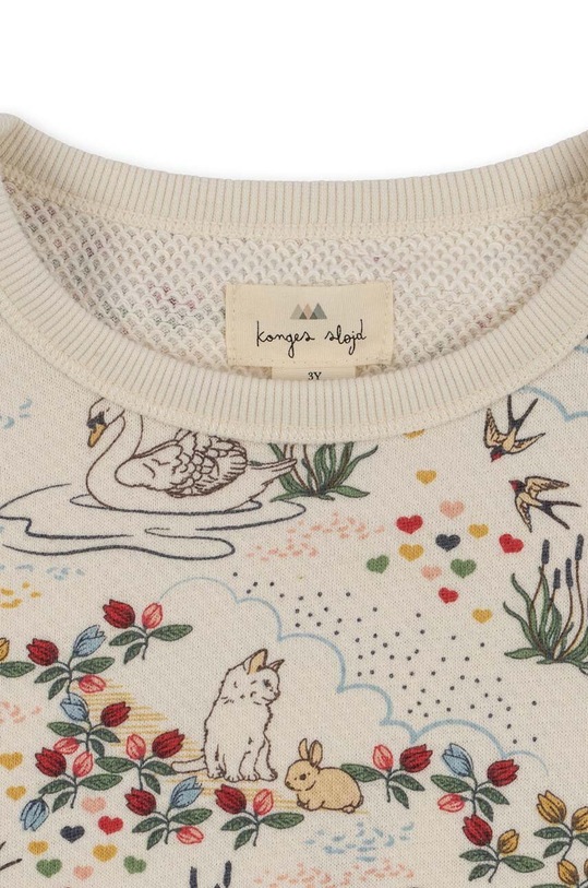 Konges Sløjd bluza bawełniana dziecięca multicolor KS100355
