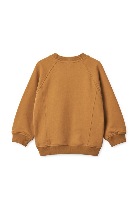 Хлопчик Дитяча бавовняна кофта Liewood Aude Placement Sweatshirt LW18792 зелений