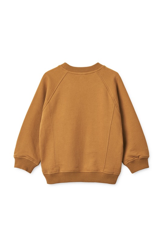 Dječaci Dječja pamučna dukserica Liewood Aude Placement Sweatshirt LW18792 zelena