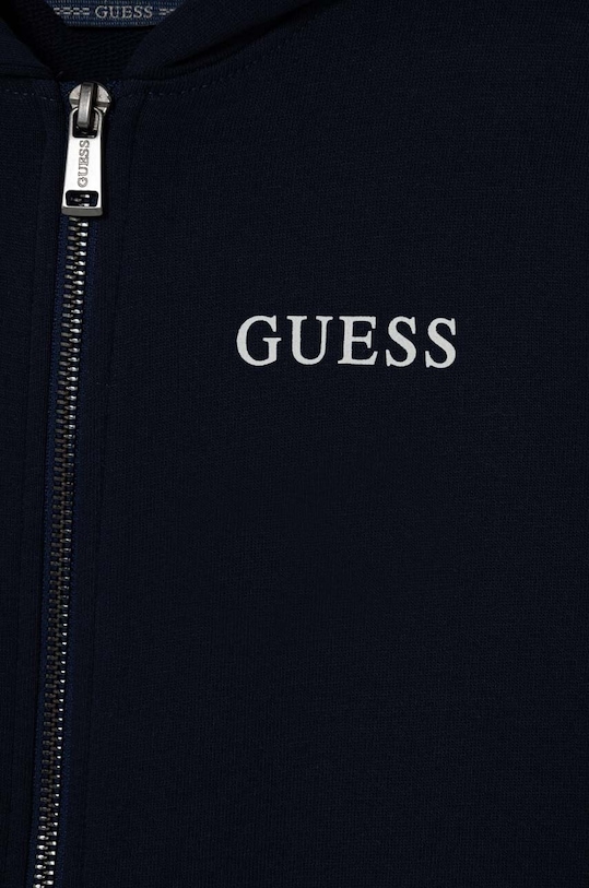Chłopiec Guess bluza bawełniana dziecięca L4RQ22.KAUG0.PPYH granatowy