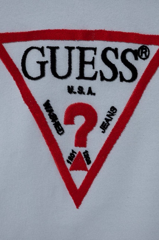 Chłopiec Guess bluza bawełniana dziecięca L4RQ23.KAD74.PPYH niebieski
